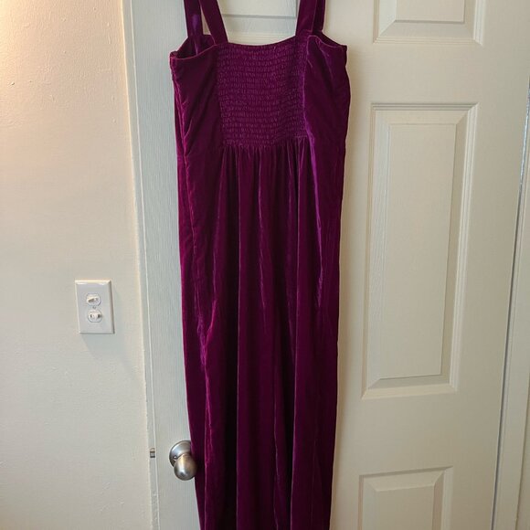 Du Paradis Velvet Corset Jumpsuit Size Small - Picture 4 of 10